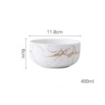 Gold Marble Ceramic Tableware Set - ZenQ Designs