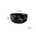 Gold Marble Ceramic Tableware Set - ZenQ Designs