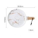 Gold Marble Ceramic Tableware Set - ZenQ Designs
