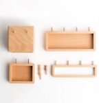 Nordic Modern Wall Sticker Storage - ZenQ Designs