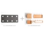 Nordic Modern Wall Sticker Storage - ZenQ Designs