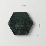 Minimalist Marble Pattern Office Table Storage Plate - ZenQ Designs