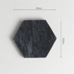 Minimalist Marble Pattern Office Table Storage Plate - ZenQ Designs