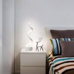 Modern 20W Spiral LED Table Lamp - ZenQ Designs