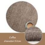 4pcs/set Round Table Mat - ZenQ Designs