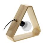 Wooden Desk Square Lamp - ZenQ Designs