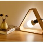 Wooden Desk Square Lamp - ZenQ Designs