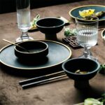 Ceramic Gold Inlay Plates - ZenQ Designs