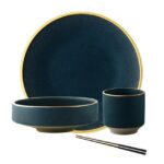 Ceramic Gold Inlay Plates - ZenQ Designs