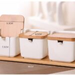 Bamboo & Ceramic Seasoning Jar - ZenQ Designs