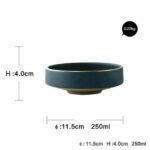 Ceramic Gold Inlay Plates - ZenQ Designs