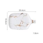Gold Marble Ceramic Tableware Set - ZenQ Designs