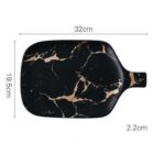 Gold Marble Ceramic Tableware Set - ZenQ Designs