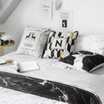 Black Gold Deer Pillow Case - ZenQ Designs
