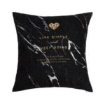 Black Gold Deer Pillow Case - ZenQ Designs