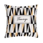 Black Gold Deer Pillow Case - ZenQ Designs