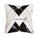 Black Gold Deer Pillow Case - ZenQ Designs