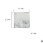 Marble Pattern Ceramic Coaster - ZenQ Designs