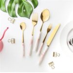 Simple Marbled Pattern Tableware - ZenQ Designs