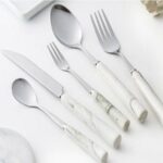 Simple Marbled Pattern Tableware - ZenQ Designs