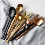 Black/Gold Cutlery Set - ZenQ Designs