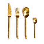 Black/Gold Cutlery Set - ZenQ Designs