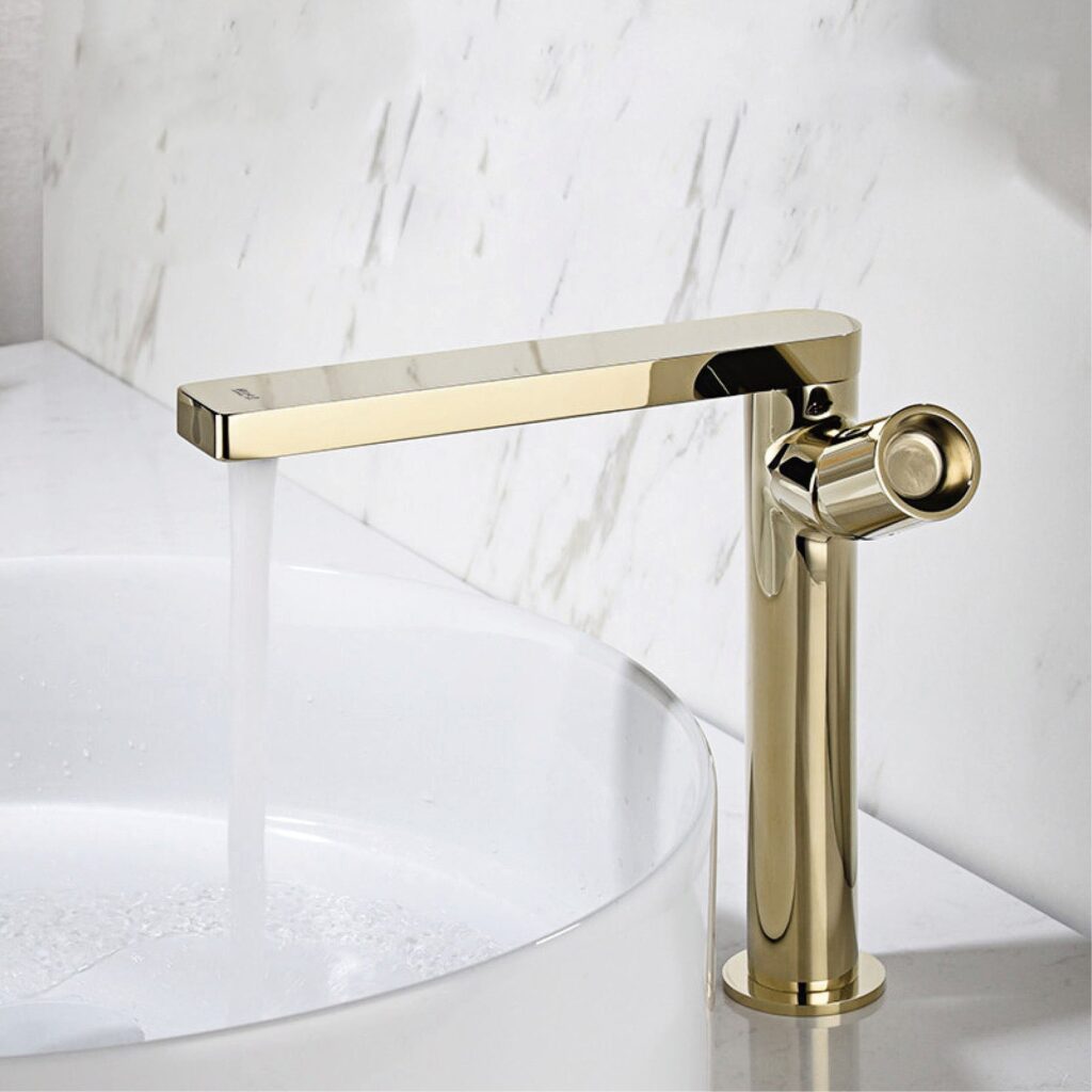 Modern Brass Bathroom Faucet