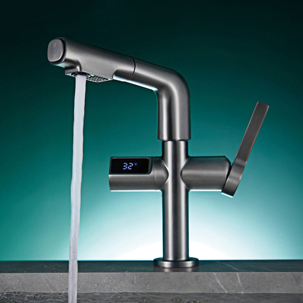Multifunctional bathroom faucet