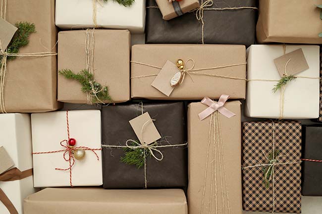 Boxes of christmas gifts - ZenQ Designs