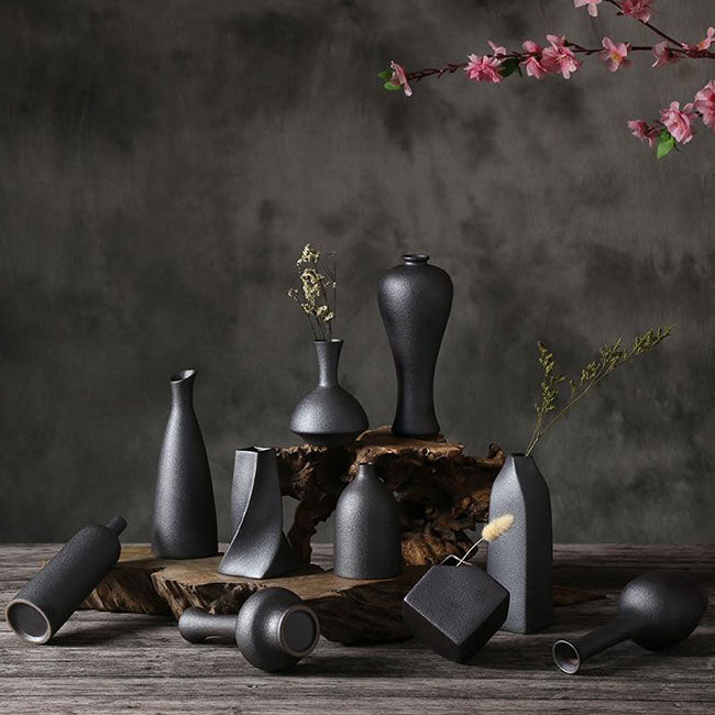 Ceramic simple pottery vases - ZenQ Designs