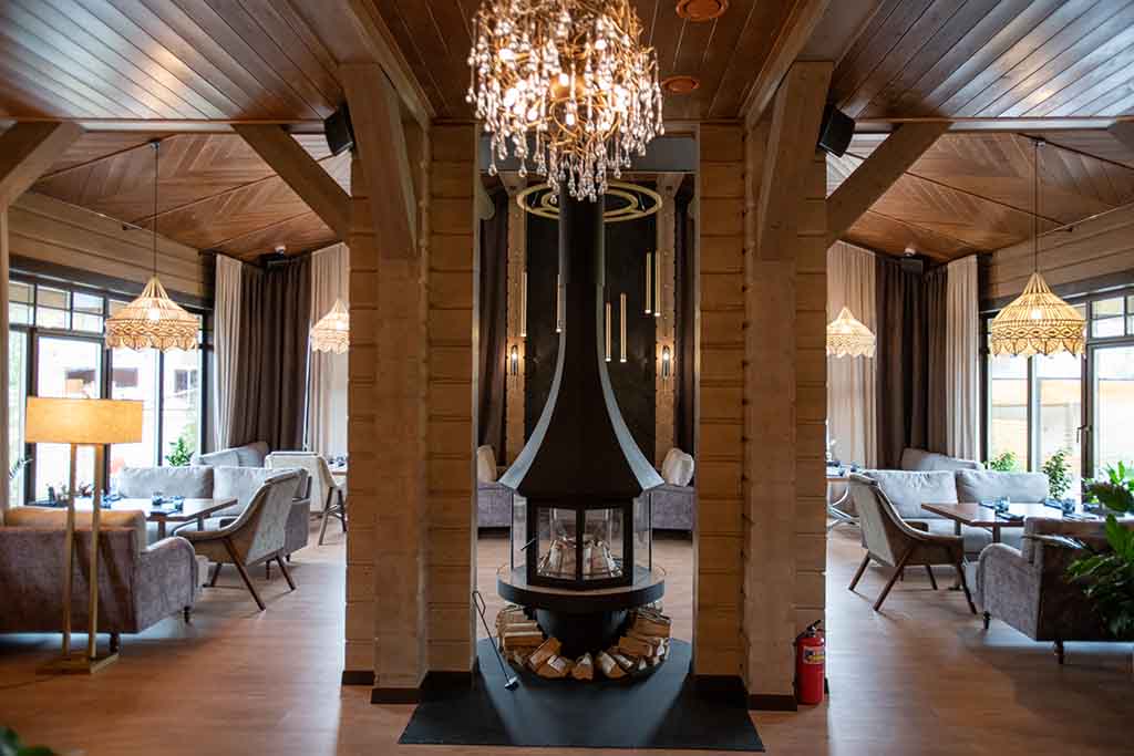 Fireplace and lights - ZenQ Designs