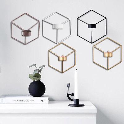 Modern Hexagon 3D Geometric Candlestick Tea Light Candle large 0681fe8b 811c 4201 8f09 - CANDLES IN OUR HOME