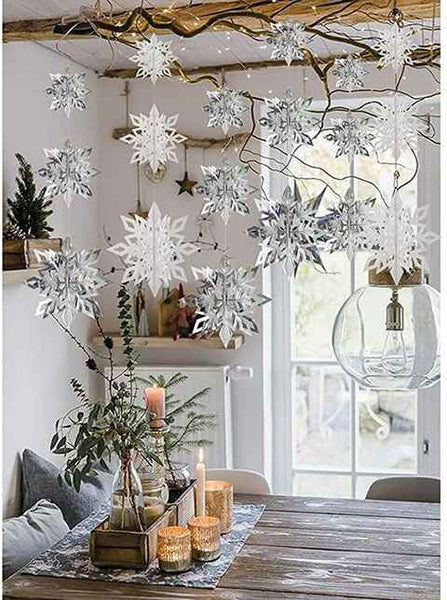 Paper snowflakes